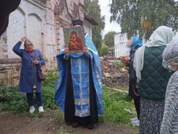 Молебны, храм Сретения